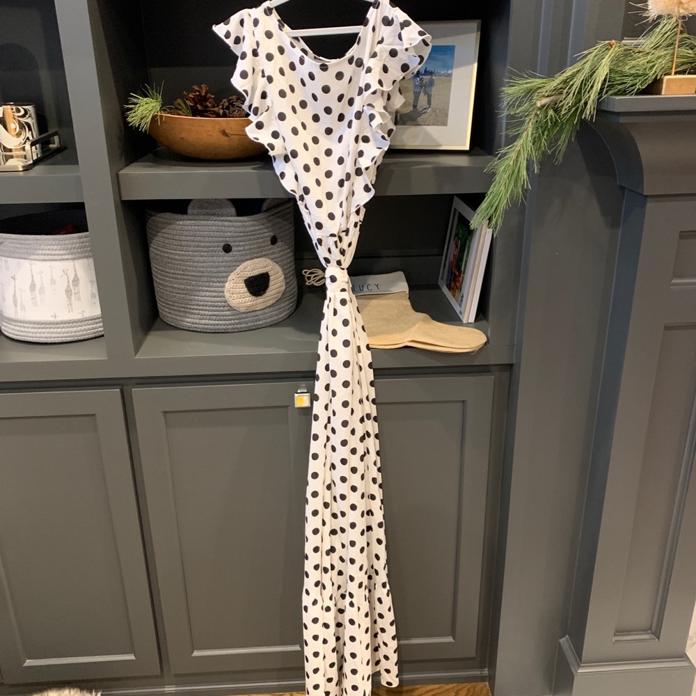 Chicwish polka dot dress